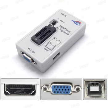 

RT890F Programmer With PEB-1 Extension Board With SOP8 Test Clip 1.8V Adapter SSOP8 TSSOP8 KB9012 VGA LCD ISP Programmer