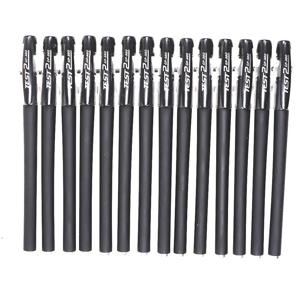 70PCS/lot 0.5mm gel pen creative matte pen holder signature pen replaceable refill writing fluent student writing stationery decorative dart flights creative dart tails replaceable plastic shaft pole leaves dart flights