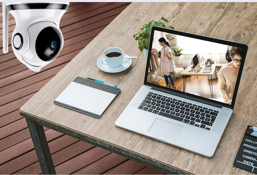 FREDI 1080P Облако IP камера интеллектуальное автоматическое отслеживание домашней безопасности камера видеонаблюдения беспроводная камера видеонаблюдения с WIFI с сетевым портом