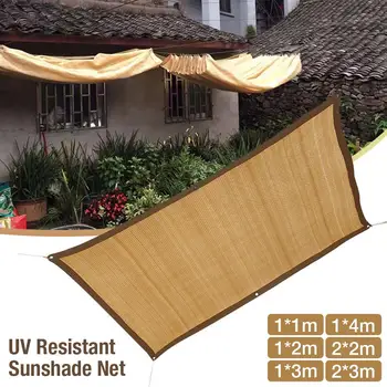 

High Quality Sunshade Net HDPE + UV High Density Resistant Mesh Net Sunblock Shade Cloth With Grommets For Balcony Courtyard
