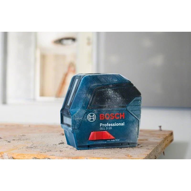 Нивелир лазерный Bosch GLL 2 10 (Вертикальная и горизонтальная проекция рабочее