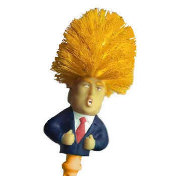 

Donald Trump Cleaning Tool Bowl Present Funny Presidential Roll Paper For Friend Gag Gift Toilet Brush