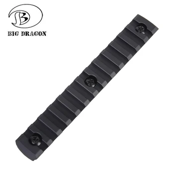 

BIG DRAGON CNC M-LOK 13 Slots Rail Panel Cover Pieces for Tactical Airsoft Rifle AEG M4 M4A1 Hunting Toy Gun Gel Ball Accessory