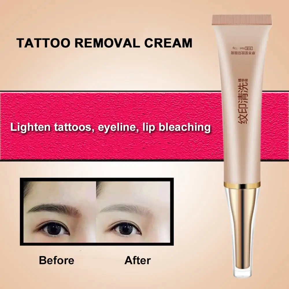 

Unisex Tattoo Removal Cream Tattoo Professional Lightenning Fading System for Eyebrow Tattooing Skin Body Cleaning Tools