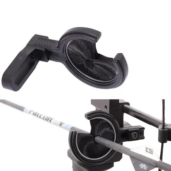 

1Pcs Bow Rest Archery Arrow Compound Bow Rest Left Right Set Round Hand Brush Screw Bristle Arrow Stand on For Arrow