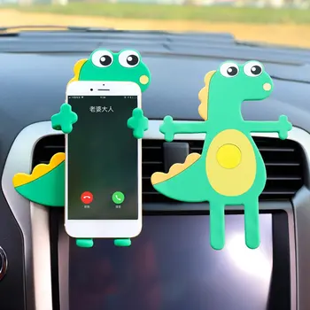 

Multifunctional Cartoon Design Universal Car Phone Holder Portable Car Air Vent Mount Stand Mobile Phone Holder