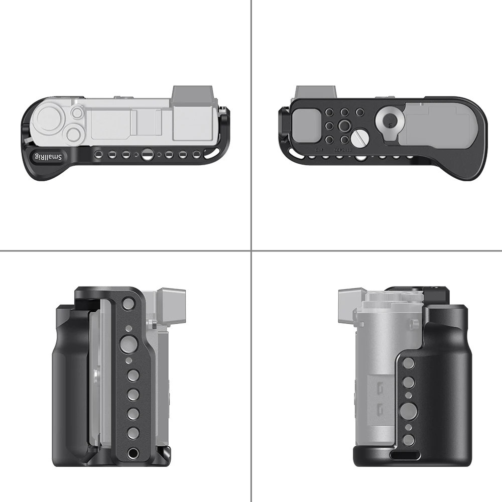 SmallRig G9 клетка из алюминиевого сплава для Panasonic G9 клетка с Arca швейцарская тарелка/цельная боковая рукоятка/NATO Rail-2411
