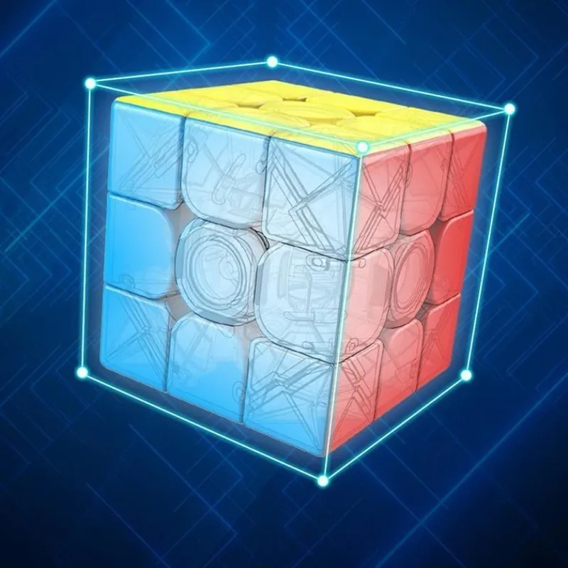 Moyu Mei Long 3x3x3 56 мм 3 шага магический Нео Куб игрушки для детей Alpinia Oxyphylla интерес сглаживание скорость магический куб