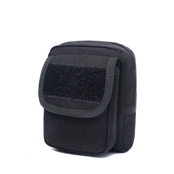 Outdoor Tactical Molle EDC Waist Pouch Mobile Phone Holder Small Utility Bag Military Hunting Airsoft Ammo Carrier Army Pouches new tactical military hunting small utility pouch pack army molle cover scheme field sundries bags outdoor sports mess briefcase