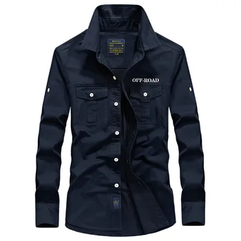 

Spring And Autumn Men's Shirt Outdoor Military Uniform Us Army Combat Long Sleeve Shirt Army Fans Cotton Men's Tactical Clothing