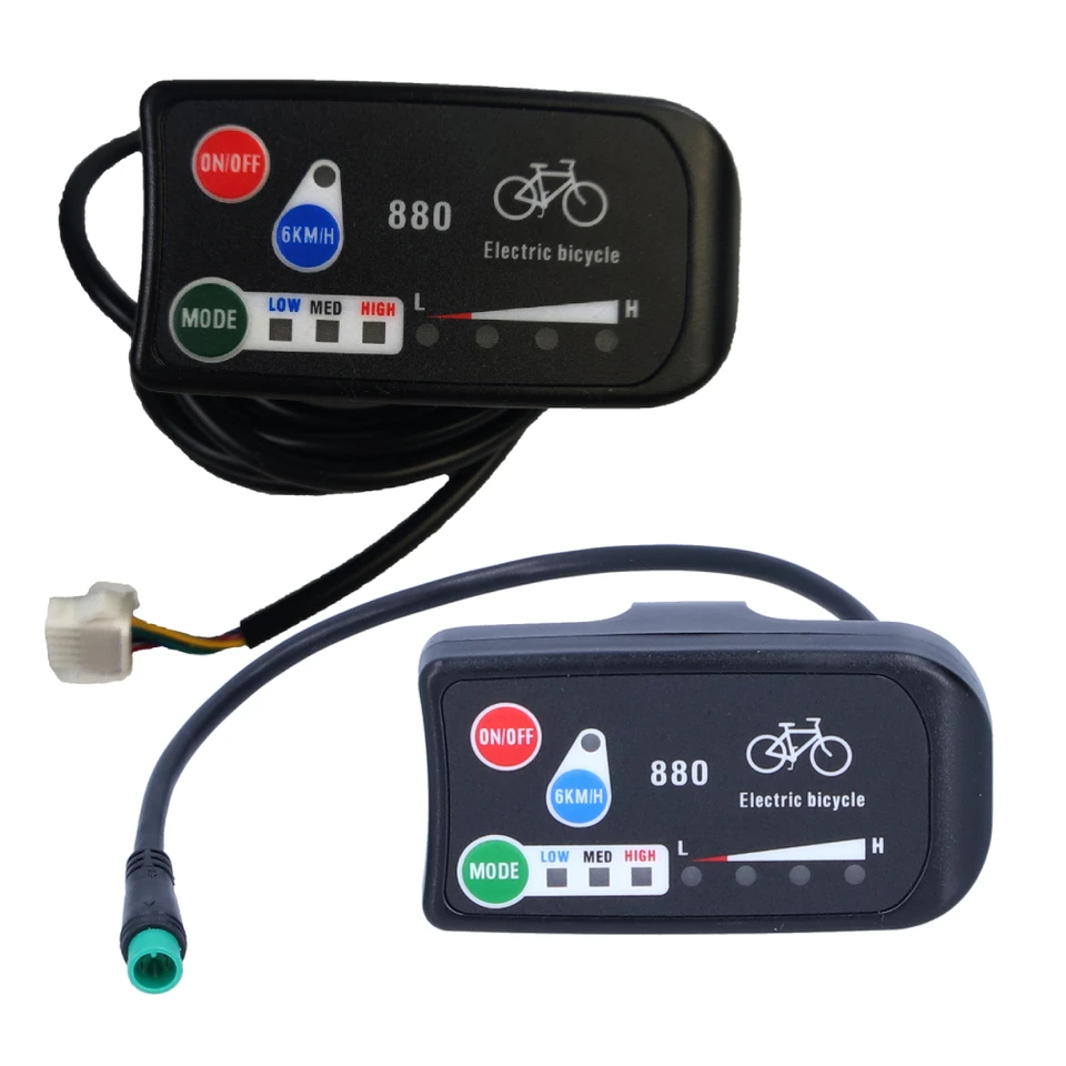 36V ou 48V E Bike Display Meter, Vélo électrique pour KT