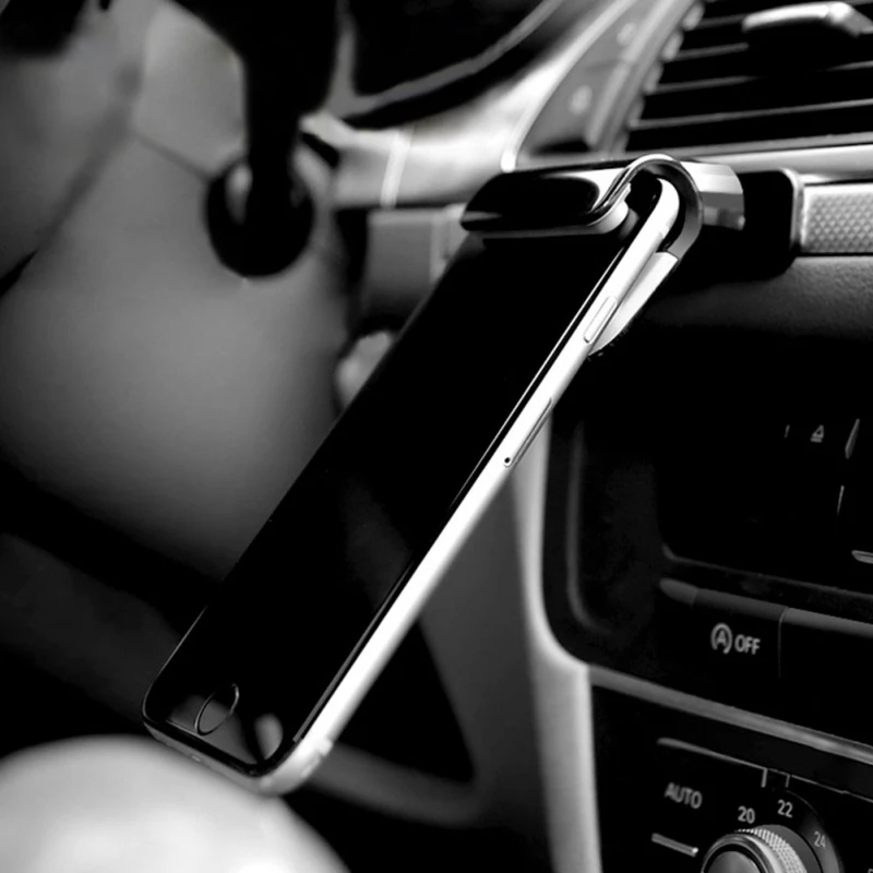 Универсальный автомобильный гравитационный держатель для телефона черный белый автомобильный навигационный Кронштейн многофункциональный автомобильный держатель для телефона