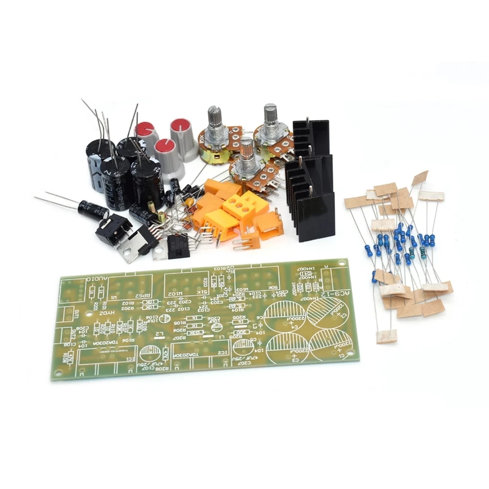 Generic Tda2030a Diy Kit Electronic Amplifier Dual Channel Power Board