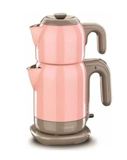 Korkmaz 1.7 L Stainless Steel Thermostatic Kettle Electric Teapot
