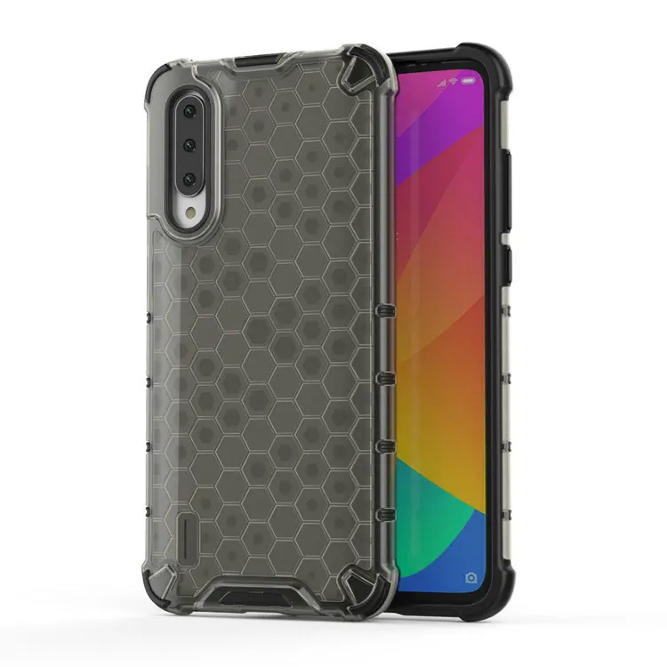 6,09 ''mi A 3 360 Защитный чехол для Xiaomi mi A3 чехол жесткий пластик задняя панель TPU бампер для Funda Xiaomi mi A 3 Чехол mi A3 - Цвет: Серый