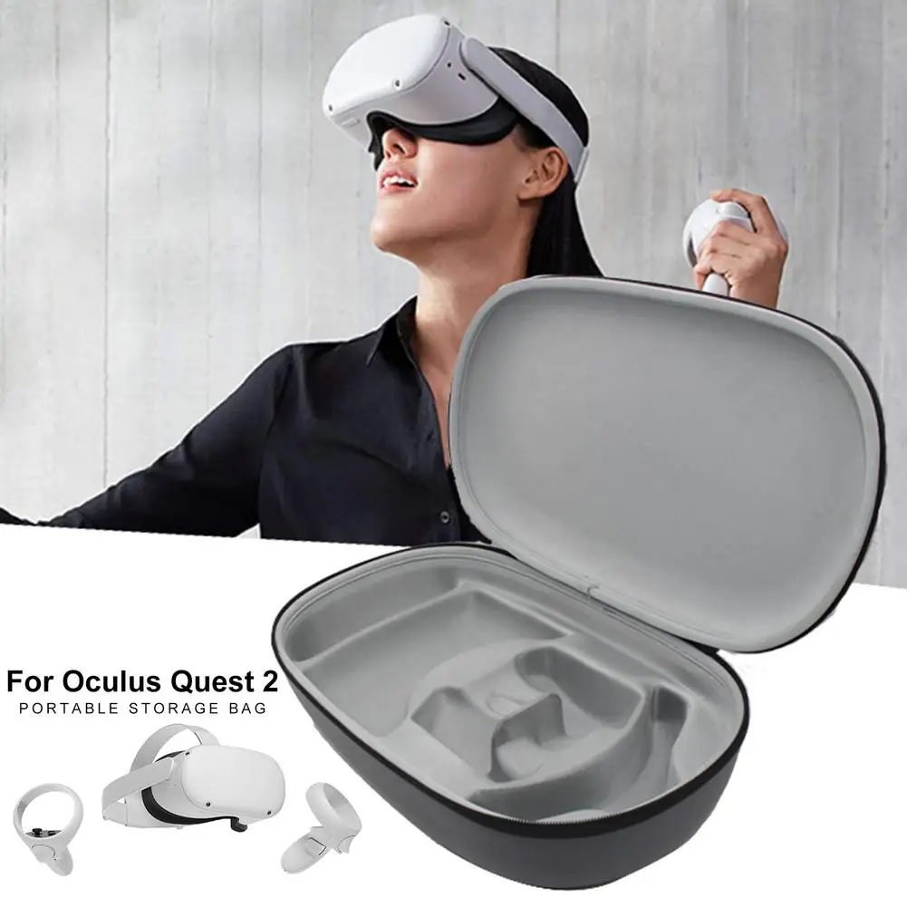 Adecuada para Bolsa de Almacenamiento de Gafas VR Adecuada para Oculus Quest 2 JooDaa Bolsa de Almacenamiento Oculus Quest 2 Funda VR a Prueba de Golpes