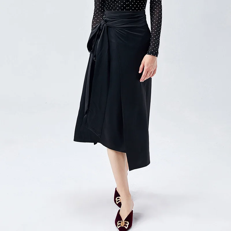 Autumn Skirts Womens Fashion Solid Color Split Skirts Womens Long Skirts For Women Casual Irregular Sexy Streetwear Skirt