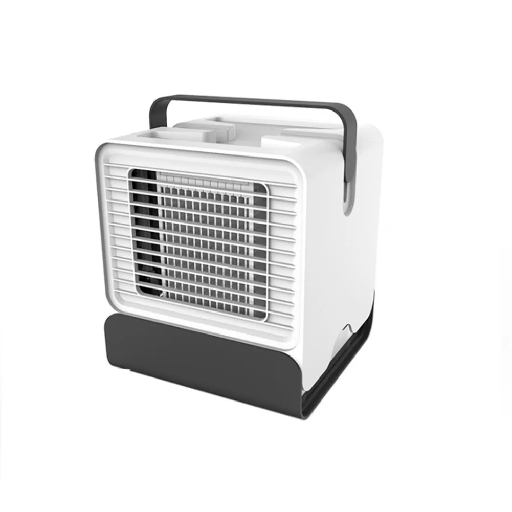 

Desktop Negative Ion USB Rechargeable Mini Home Office ABS Air Conditioner Fan Portable Refrigeration Cooler Personal Durable