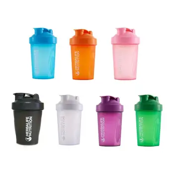 

400ML high quality Shaker Bottles Flasks shaker shaker sports water bottle with stirring ball
