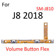 Volume Button Power Switch On Off Key Ribbon Flex Cable For Samsung Galaxy J8 J6 J4 J7 J5 J3 A9 2018 2017 Replacement Parts