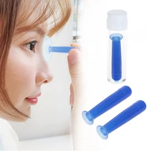 1 шт. Горячая контактная линза палка контактная линза присоска силиконовая одна полая форма ношение стержень для снятия роговицы пластиковое зеркало