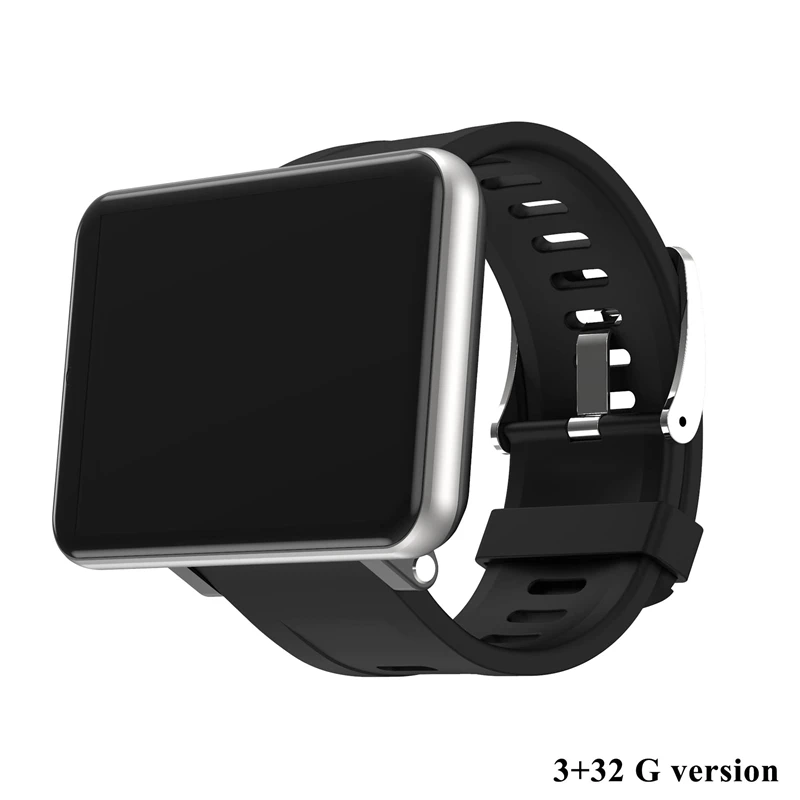 Умные часы DaWhome LEMT 4G Android 7,1 2,8 дюймов 640*480 экран 3 ГБ+ 32 ГБ gps wifi 2700 мАч большой аккумулятор для умных часов мужчин - Цвет: Silver   3GB 32GB