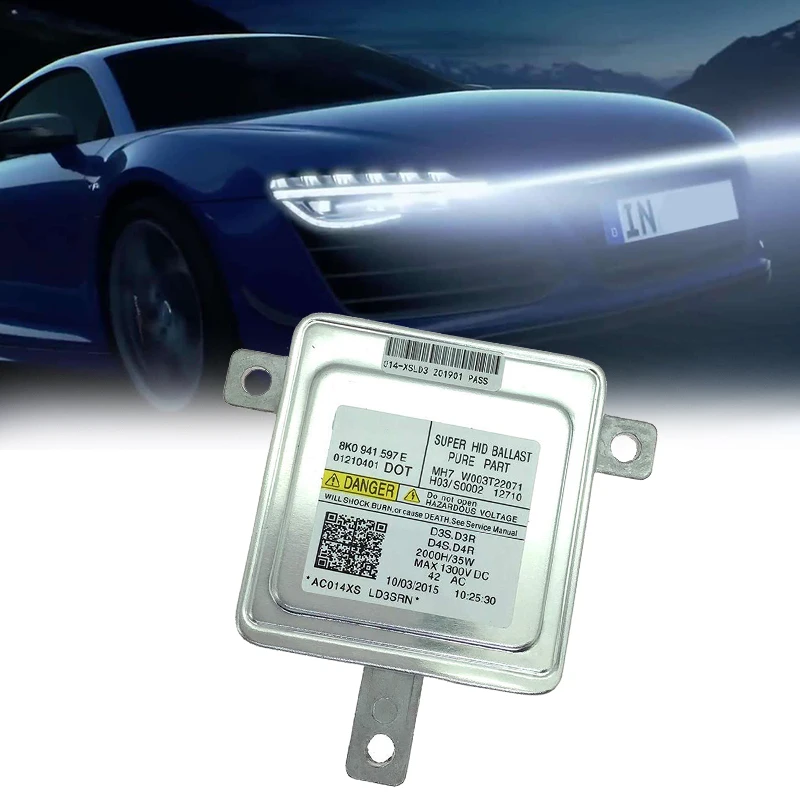 

Xenon HID Headlight Ballast Control Unit D1S D1R For-Audi A1A3 A4 A5 A6 A7 A8 For-VW Jetta Golf Replace 8K0941597E W003T22071