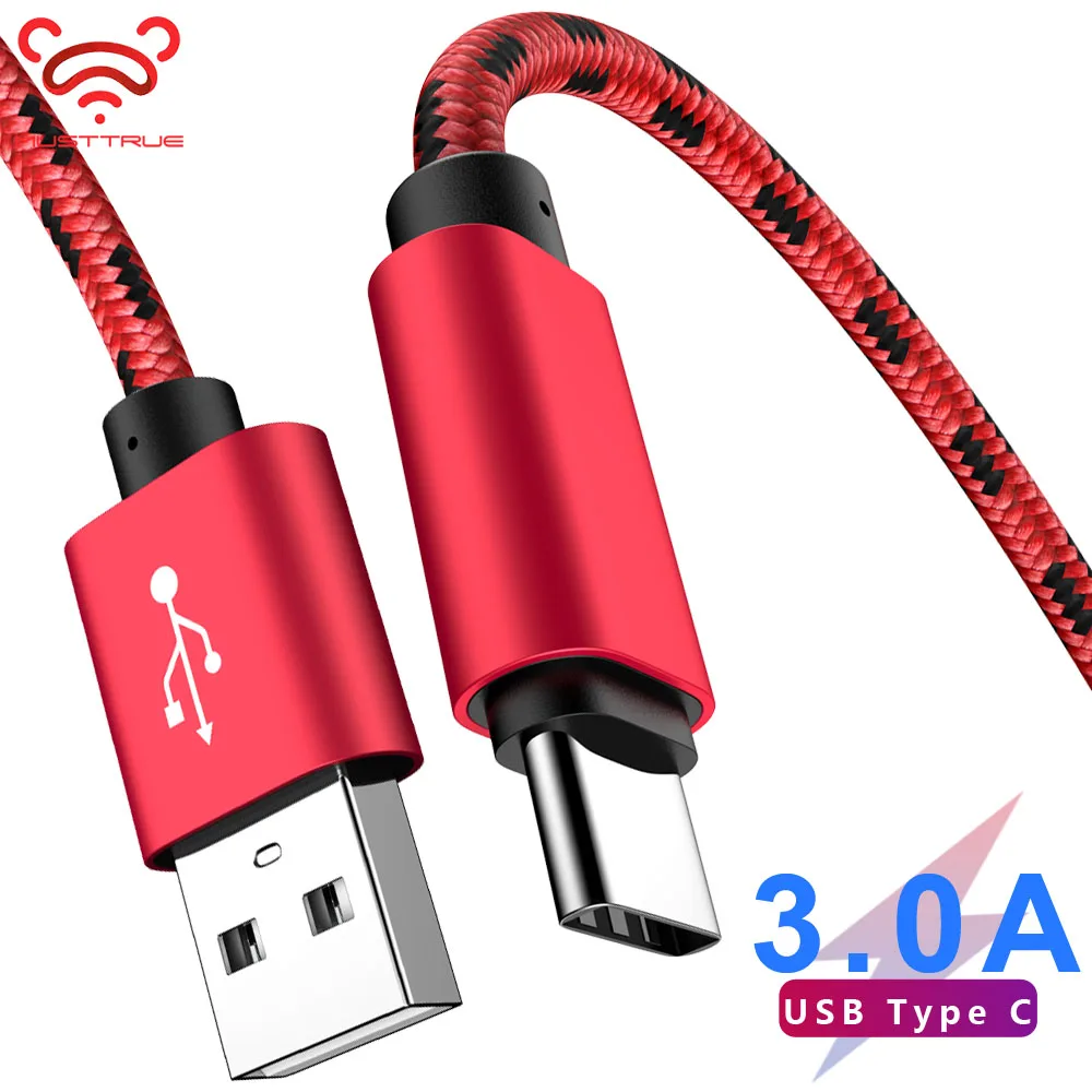 MUSTTRUE USB Type C кабель для xiaomi redmi note7 note8 pro Быстрая зарядка huawei p30 TypeC зарядки