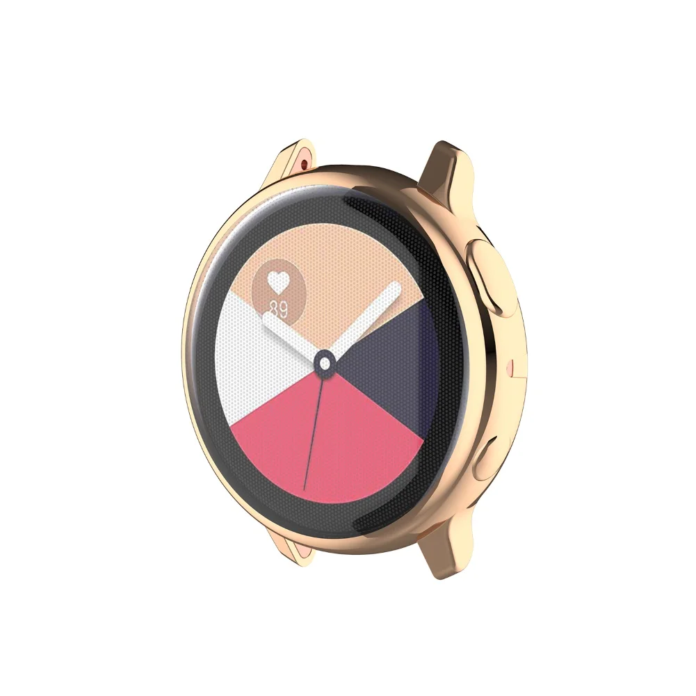ТПУ Защитная крышка бампер чехол протектор для samsung Galaxy Watch Active2 40 мм