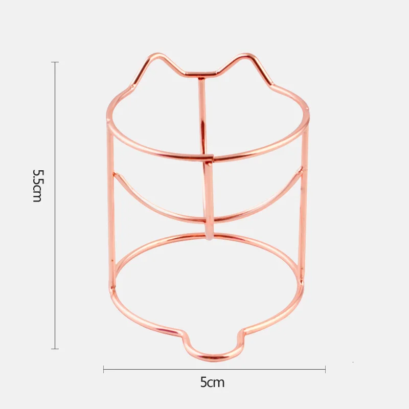 1 шт. милый кот красота яйцо кронштейн сушилка Косметический макияж Губка Тыква пудра слоеный стеллаж Органайзер Коробка полка держатель инструменты для хранения
