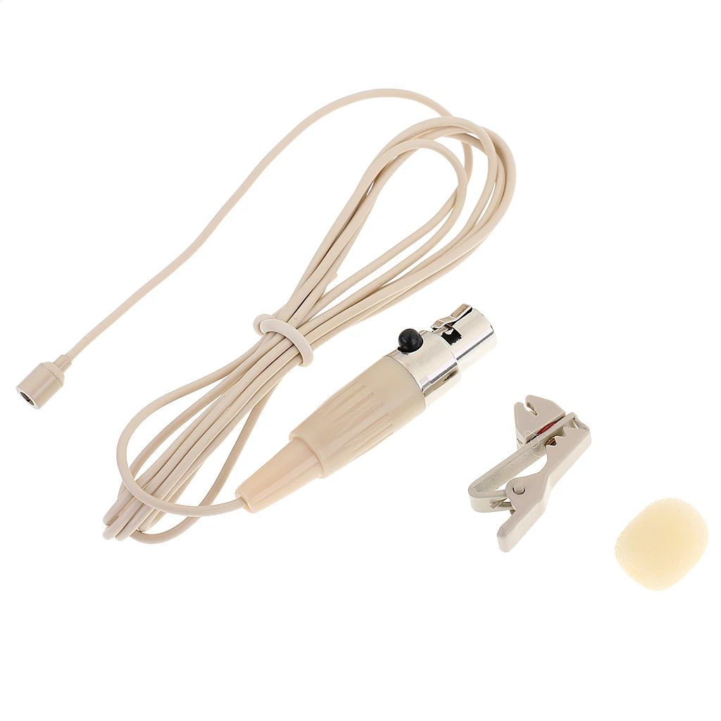Deluxe Hands Free мини клип на лацкане петличный проводной микрофон для компьютера