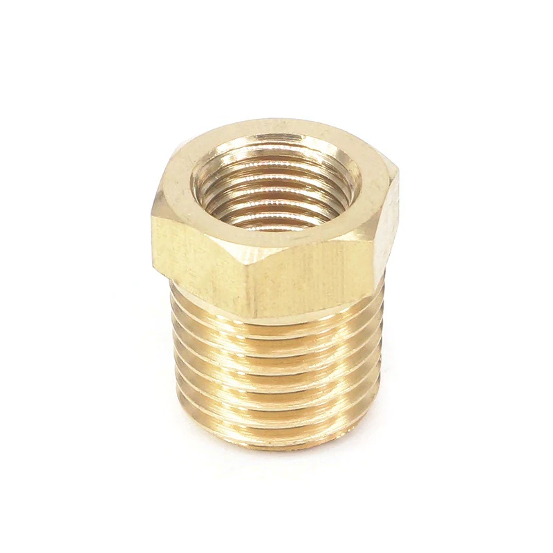 1/" NPT Мужской x 1/8" NPT Женский редукционная втулка латунный фитинг Соединительный адаптер воздушный газ Топливо Вода