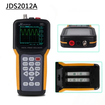 

EU Inventory 200MSa/s 3.0-4.9Inches Screen Professional Digital Oscilloscope Sampling Rate 20MHz Diode measurements JH JDS2012A