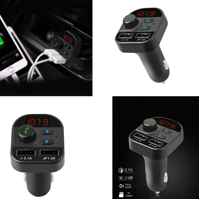 805E Bluetooth 5,1 стиль Автомобильный Mp3 Bluetooth плеер плагин карта FM Bluetooth автомобильное зарядное устройство Bluetooth плеер новое поступление