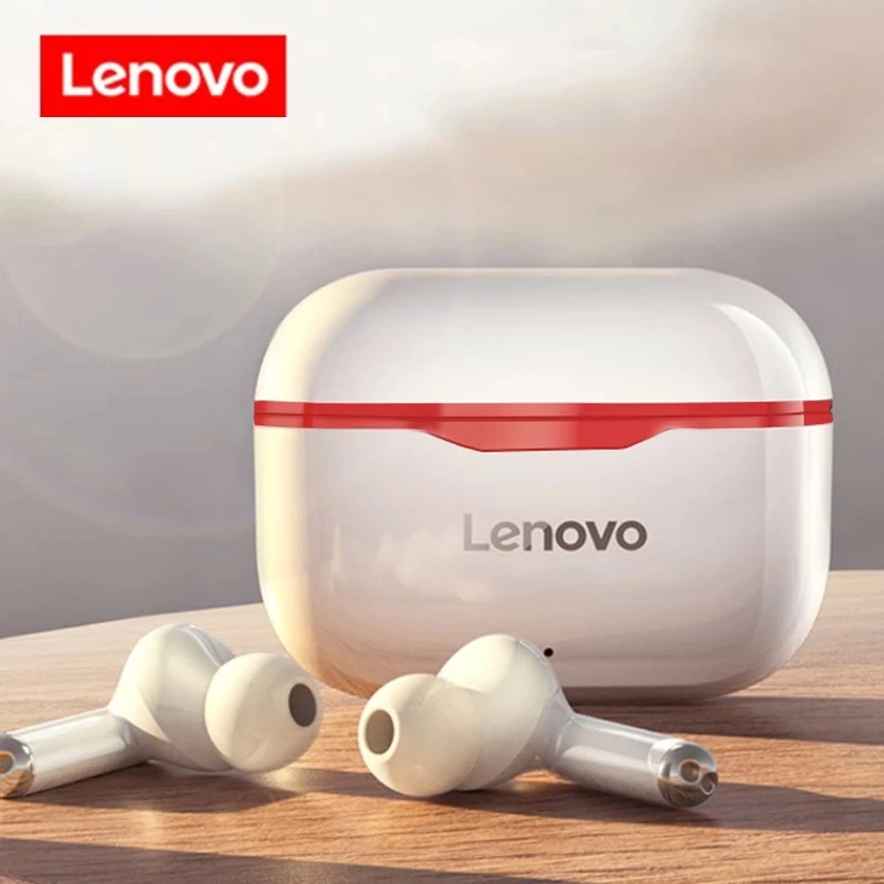 

Original Lenovo LP1 TWS, Wireless Earphone, 300mAH Dual Stereo Noise Reduction Bass Touch Control Long Standby Bluetooth 5.0,