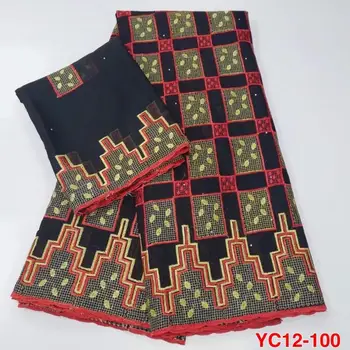 

Africa High Quality Swiss Voile Lace Dubai 100% Cotton Lace Fabric Embroidery in Switzerland For Women Wedding dress 5yard+2yard