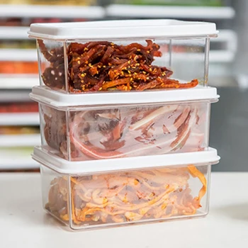 

Food Box Storage Dumpling Refrigerator Container Plastic Organizer Kitchen Tool