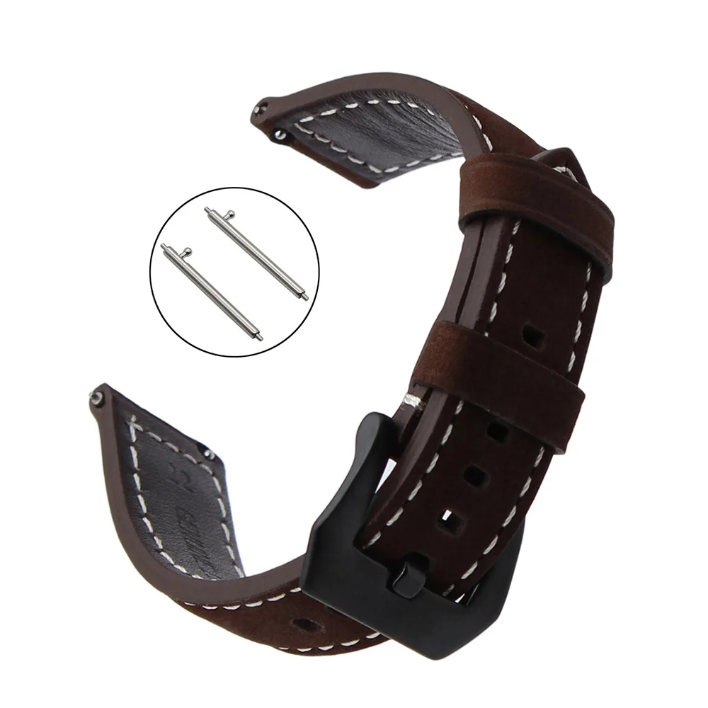 22mm-Quick-Release-Italian-Genuine-Leather-Watchband-for-Timex-CK-Calvin-Klein-Armani-Diesel-DZ-Fossil