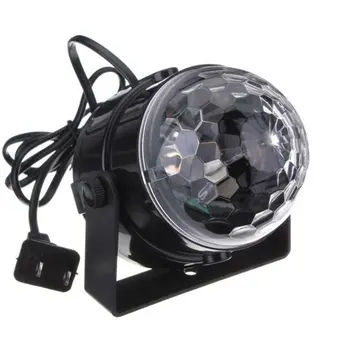 

Sound Active Mini RGB LED Wedding Party Disco Club DJ Light Crystal Magic Ball Effect Stage Lighting