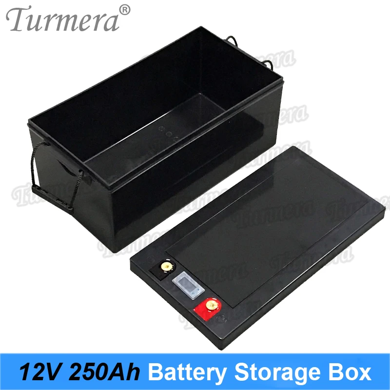 Turmera 12V 280Ah 310Ah 3.2V Lifepo4 배터리 보관함 케이스, 태양광 전원 시스템 또는 무정전 전원 공급 장치 표시기 포함