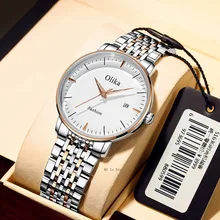 Aliexpress - Olika Swiss brand contracted business automatic mechanical watch male strip waterproof hollow out man mechanical watches