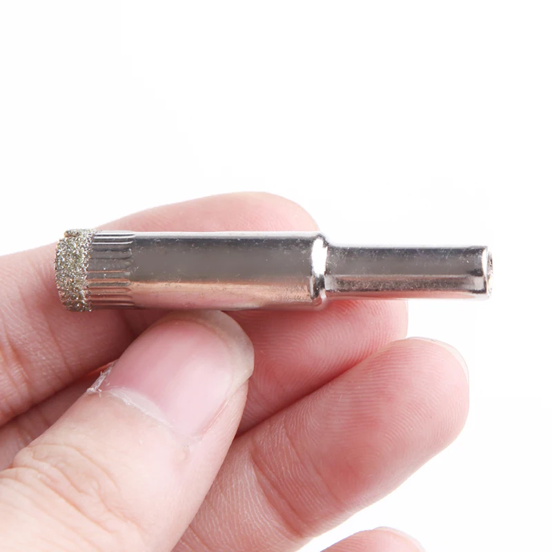 

4x 10mm Diamond Coated Drill Bit Set Marble Tile Glass Hole Saw Cutting Tool New