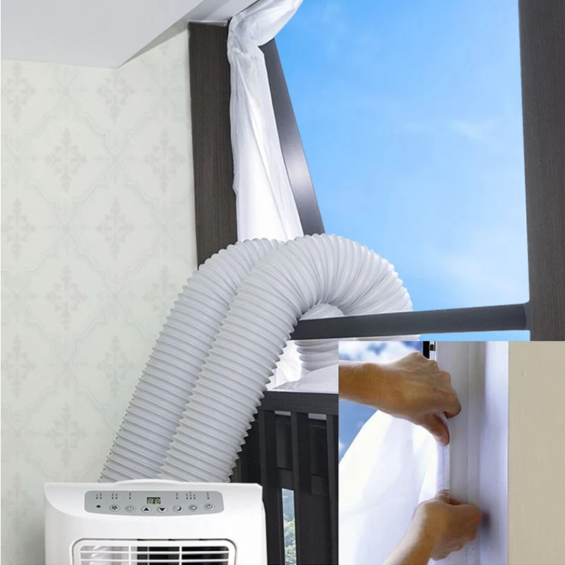 Дропшиппинг оконный Утеплитель для мобильных кондиционеров мягкая ткань уплотнительная перегородка уплотнительная, для окон и дверей P666