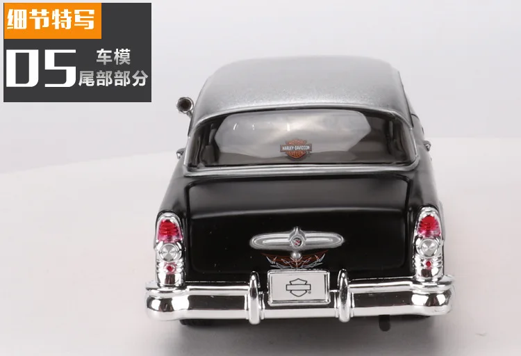 1:26 Высокая моделирования 1955 Buick века классическая модель автомобиля литая модель машины Модель украшения для детей Подарки