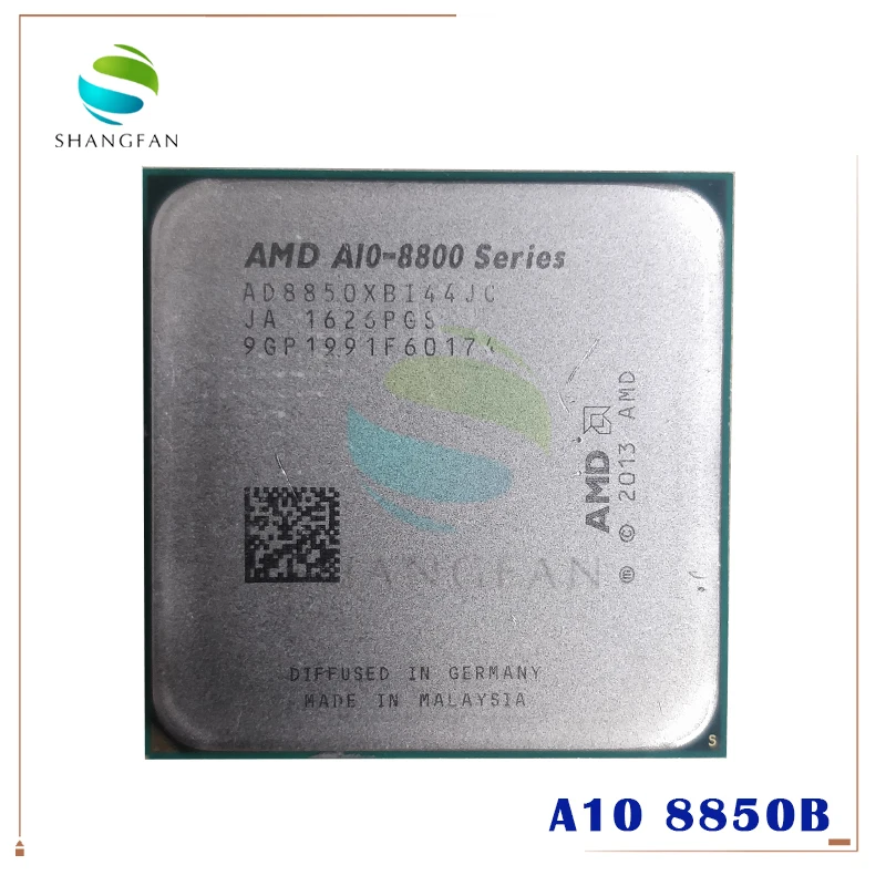 AMD A10 8800 серии 8850 A10-8850B Процессор 3 9 ГГц разъем FM2 + 4 ядра 8850B настольные компьютеры