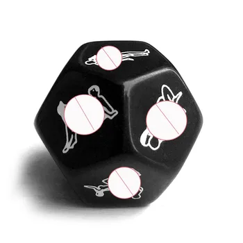 12 Side Sex Dice Erotic Craps Sex Glow Dice Letter Dice Sxe Love Positions Dice Sex Funny Adult Dice Games Bdsm Bondage Dice 6