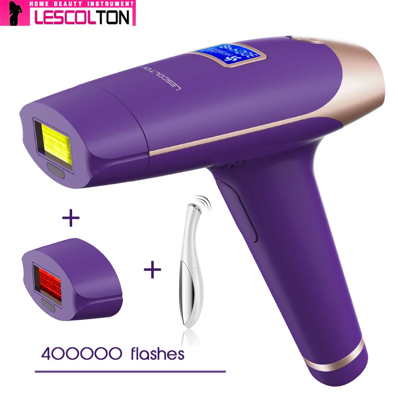 Эпилятор Lescolton IPL 700000 раз 3 в 1 устройство для перманентного удаления волос с ЖК