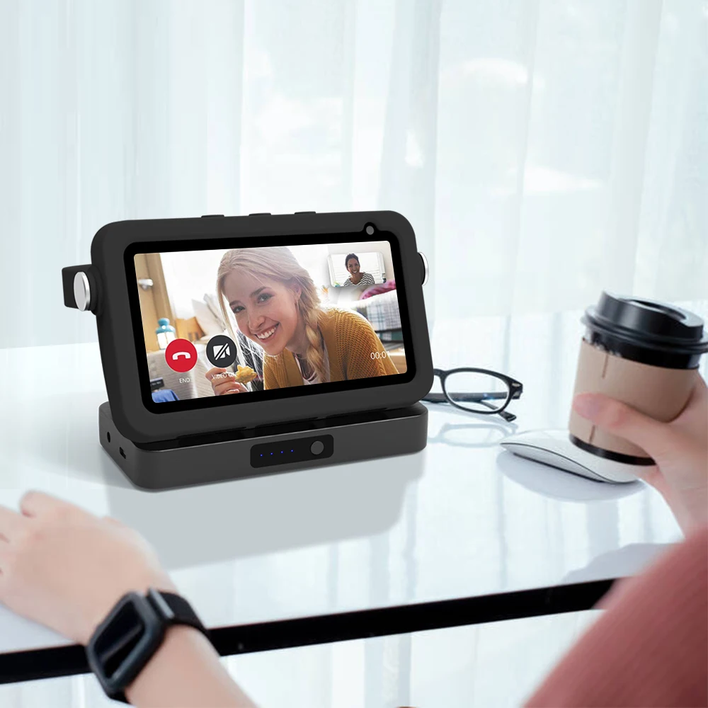 alexa, carregador portátil, base de bateria