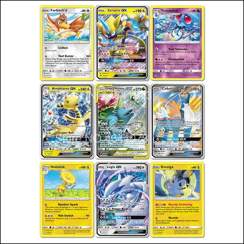 50 шт./лот, игрушки 17 шт., флеш-карты pokemones XY GX MEGA Cards EX Charizard Venusaur Blastoise, подарочные Фигурки для детей