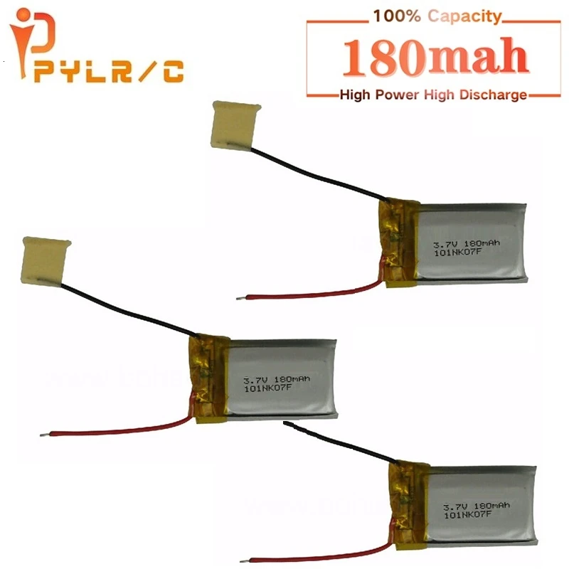 3.7 V 180 mAH bateria do Syma S109G S111G MJXRC X900 X901 helikopter zdalnego sterowania 3.7 V 180 mAH 651730
